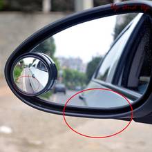 Espelho para retrovisor de veículos, espelho para ponto cego do veículo, grande angular, espelho redondo, preto 2024 - compre barato