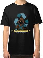 Camiseta de reciclar Your Droids Jawa para hombre, ropa Retro, fresca, informal, orgullo, Unisex, nueva, moda, envío rápido 2024 - compra barato