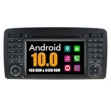 Автомобильный мультимедийный плеер RoverOne, DVD-система на Android 10, для Mercedes Benz R Class W251, R280, R300, R320, R350, R500 2024 - купить недорого