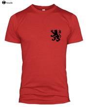 Camiseta de fútbol de Bélgica para hombre, camisa de manga corta 2019 de algodón, Retro, Legend, 2019 2024 - compra barato