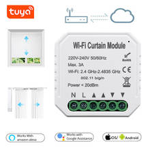 Tuya WiFi Intelligent Curtain Module Smart Home DIY Tool Curtain Switch Module for Alexa Google Home Voice Control Switch Module 2024 - buy cheap