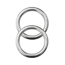 2 шт. 0,2 "x 1,2" 316 круглые кольца из нержавеющей стали круглая тесьма аксессуары для подводного плавания 2024 - купить недорого