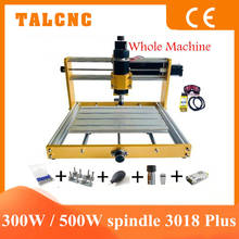 CNC 3018 Plus Laser Engraving Machine Upgrade Support 300W/500W Spindle GRBL Control PCB Milling Machine CNC Machine for Metal 2024 - buy cheap