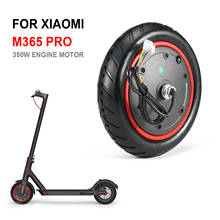 Колесный двигатель 350 Вт для электроскутера Xiaomi M365 M365 Pro, 8,9 дюйма, запасные части колеса, аксессуары для скутера 2024 - купить недорого