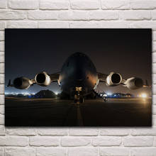 Impressionante c 17 globemaster iii militar usaf transporte aviões cartazes na parede imagem de casa sala estar decoração kp078 2024 - compre barato