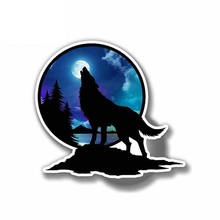 Personality Wolf Car Stickers Accessories Motorcycle Cover Scratches Waterproof PVC 13cm *11cm 2024 - buy cheap