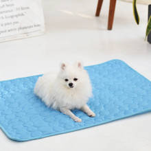 CoolCore Dog Cooling Mat Summer Cats Sleeping Pad Soft Comfortable Puppy Cushion Washable Cool Dogs Blanket Medium Pet Mats 2024 - buy cheap