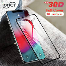 Película de vidro temperado 30d para iphone, 6 6s 7 8 plus xr xs 11 pro max x protetor de tela 2024 - compre barato