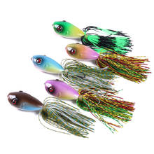 Iscas popper, iscas de pesca em silicone, artificial, rígida, para peixes rattlin, 11g, 4.6cm 2024 - compre barato