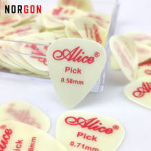 Alice 100pcs Celluloid/Nylon Guitar Picks Luminous Fluorescent Material 0.46/0.71/0.81mm Mix Guitar Parts and Accessories 2024 - buy cheap