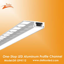 41*12mm Tile/Marble Edge Aluminum LED Profile Trimless Recessed for Kitchen/Bathroom 2024 - buy cheap