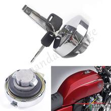 Motorcycle Cafe Racer Gas Fuel Tank Cap Cover Lock For Honda VLX 400 CB 125S 125TT 450SC 650 650C 750C 900C 1000C CBT125 CBX 2024 - buy cheap