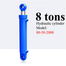 8 Tons 2000mm Stroke Hydraulic Cylinder Small Bidirectional Lifting Platform Accessories Hydraulic Tools Hydraulic Ram 16MPA 2024 - buy cheap