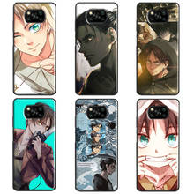 Eren Jaeger Attack On Titan For POCO F3 F1 F2 M3 M4 X4 GT X3 Pro Case For Xiaomi Mi 11 Lite Ultra Mi 11T 12 Pro Coque 2024 - buy cheap