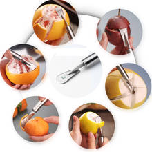 Descascador de laranja 304 aço inoxidável toranja descascador apple faca toranja peeling ferramenta ferramentas cozinha acessórios 2024 - compre barato