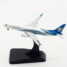 1:400 Scale B737-8MAX A4O-MA OMAN AIR Planes Model Airplanes Airlines Alloy Aircraft Plane collectible model collection 2024 - buy cheap