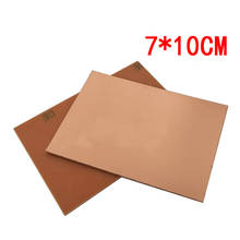 Placa revestida de cobre de un solo lado Fr4 Pcb, Kit de placa de circuito laminado, 7x10cm, 7x10 2024 - compra barato