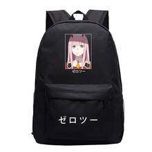 Anime Darling In The Franxx Print Backpack ZERO TWO School Bags for Teenage Girls Boys Laptop Backpack Travel Bags Kids Bookbag 2024 - buy cheap