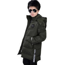 Jaqueta infantil de algodão, casaco quente grosso para crianças 2024 - compre barato
