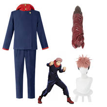 Reneecho-Disfraz de Jujutsu Kaisen Yuji Itadori para adultos, traje de Anime, dedo de Ryomen 2024 - compra barato
