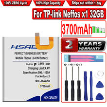 Аккумулятор HSABAT 3700 мАч для TP-link Neffos x1 32 ГБ, TP902A 2024 - купить недорого