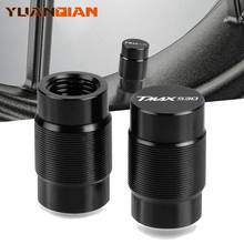 Motorcycle Accessories Couple Aluminum For YAHAMA TMAX TMAX530 530 Vehicle Wheel Tire Valve Stem Caps Covers Universal cycle 2024 - buy cheap