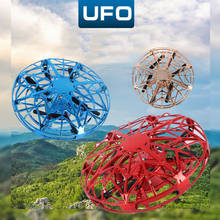 Hot High Quality Toys Mini UFO Drone for Children Helicopter Drone Infrared Induction Aviation Quadcopter Updated 2024 - buy cheap