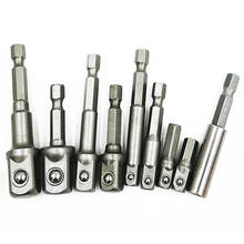 1/4" 3/8" 1/2" Driver Adapter Hex Wrench Extension Drill Bits Socket Adapter Power Extension Bit Set for Drills Nut Driver 2024 - buy cheap