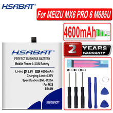 HSABAT-batería de alta capacidad BT65M, 4600mAh, para MEIZU MX6 PRO, 6 baterías 2024 - compra barato