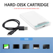 Чехол для портативного жесткого диска, SSD-накопителя, 2,5 дюйма, SATA III на USB 3,0 2024 - купить недорого