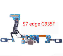 Top quality For SamSung Galaxy S7 edge G935F G935V G935A G935T G935P Charger Charging Port Dock USB Connector Flex Cable 2024 - buy cheap