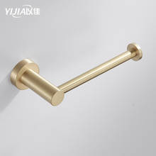 wc paper holder  Wall Mount Tissue Roll Hanger Golden Brass Roll Holder Rack Bathroom Accessories 2024 - buy cheap
