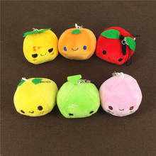 6designs, small fruit plush toy , stuffed TOY vegetable DOLL ; Gift keychain charm TOY 2024 - buy cheap