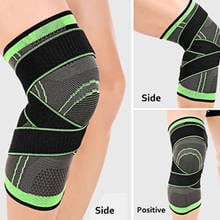 Bandage Knee Support Pressurized Fitness Running Bandage Braces Elastic Sports Compression Pad Sleeve Бандаж Колено Поддержка 2024 - buy cheap