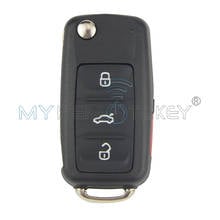 Remtekey Flip car remote key 4 button 5K0837202AE 315 Mhz for VW Bettle CC EOS Golf Jetta Passat Tiguan Touareg 2014 2015 2016 2024 - buy cheap