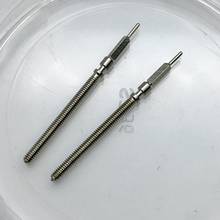 2pcs Stainless steel hand winding stem for ETA 6497 6498 ST3600 movement watch parts 2024 - buy cheap