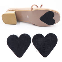 1Pair Black Durable Non Slip Sticker Self-Adhesive Anti Slip Sole Shoe Protector Pads Insoles Cushion 2024 - buy cheap