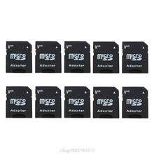 10Pcs Micro SD TransFlash TF To SD SDHC Memory Card Adapter Converter Black Jy21 20 Dropship 2024 - buy cheap