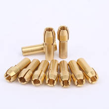 10Pcs 3.2mm Brass Collect Mini Drill Chucks Adapter Dremel Mini Drill Chucks Adapter For Rotary Power Tool 2.9-3.2mm shank 2024 - buy cheap