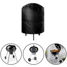 77x58cm/80x66x100cm Anti Dust Grill Cover Camping Outdoor Barbecue Cover Waterproof Rain Protective Round BBQ Grill Cover 2024 - buy cheap