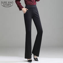 Calças de cintura alta femininas da moda, plus size, 4xg, profissional, outono e inverno, casual, 11516 2024 - compre barato