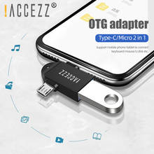 !ACCEZZ USB to TYPE C Micro USB OTG Adapter For Huawei Samsung Mobile Phone Data Sync Charging for Android Micro Male Converter 2024 - buy cheap