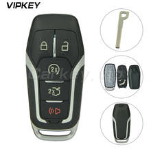 Smart remote key case 5 button 164-R7989 for Ford Edge Explorer Fusion 2015 2016 2017 M3N-A2C31243300 car Key shell Remotekey 2024 - buy cheap