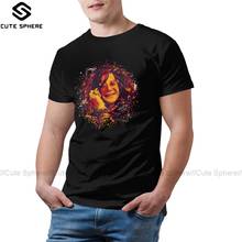 Janis Joplin T Shirt Old School Music T-Shirt 100 Percent Cotton 5x Tee Shirt Man Fun Casual Tshirt 2024 - buy cheap