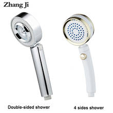 Zhangji Double-sided and 4 Sides Handheld Showerhead Rain and Spray Mode Detachable Shower Sprayer Nozzle with Container 2024 - buy cheap