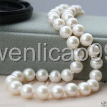9-10 мм белый Akoya культивированный жемчуг ожерелье 18 "AAA 2024 - купить недорого