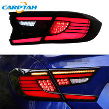 Car LED Tail Lights Taillight For Honda Accord 10 2018 2019 Rear Lamp DRL + Dynamic Turn Signal + Reverse Light + Brake LED 2024 - buy cheap