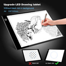 Upgrade Drawing Tablet LED Light Box A4 Graphic Writing Digital Tracer Copy Pad Board for Diamond Painting Sketch 2024 - buy cheap