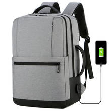 Large Capacity Back Pack Men Women Expandable Travel Backpack USB Charging School Bags Waterproof Business Laptop Bagpack 2024 - buy cheap
