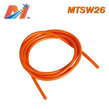 Maytech (1meter) power silicon wire AWG26 ORANGE COLOR 2024 - buy cheap